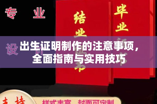 营口出生证明制作的注意事项，全面指南与实用技巧